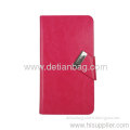 Most Popular Custom Pu Leather Protective Universal Mobile Phone Case For Iphone4 Iphone4s Iphone5 Galaxy S 